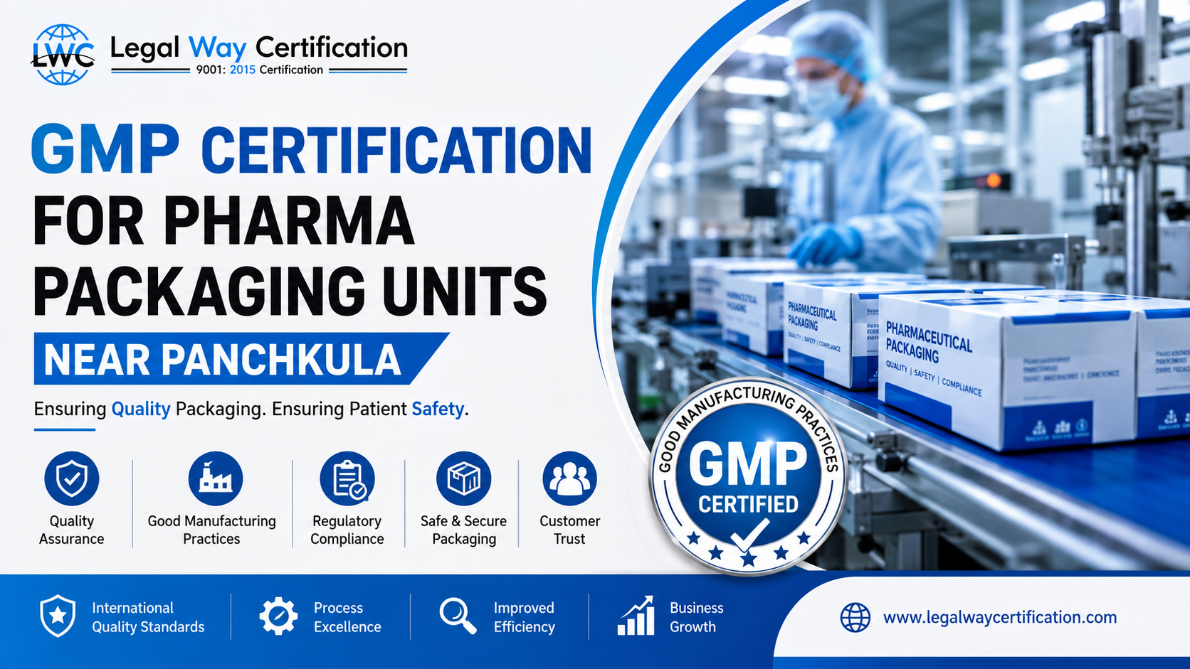 GMP Certification for Pharma Packaging Units near Panchkula
